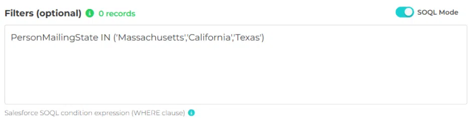 Multi-Value Dataset Filters 1