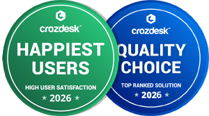 crozdesk badges