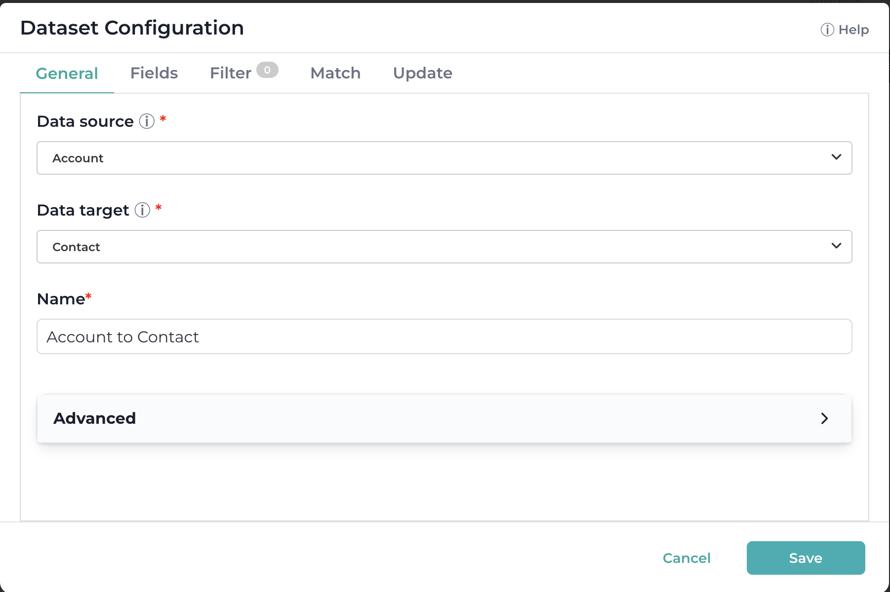 Import and enrich data using any object available in Salesforce