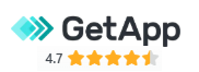GetApp rating badge