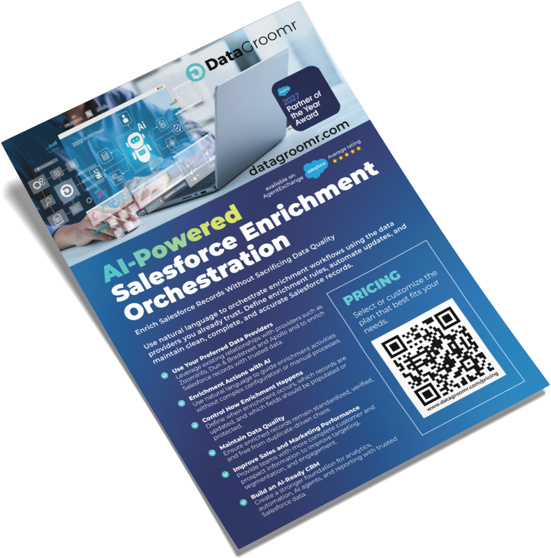 ai powered salesforce enrichment solution