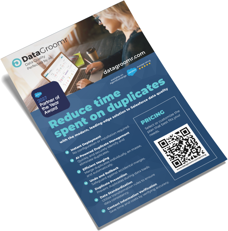 salesforce duplicate management solution